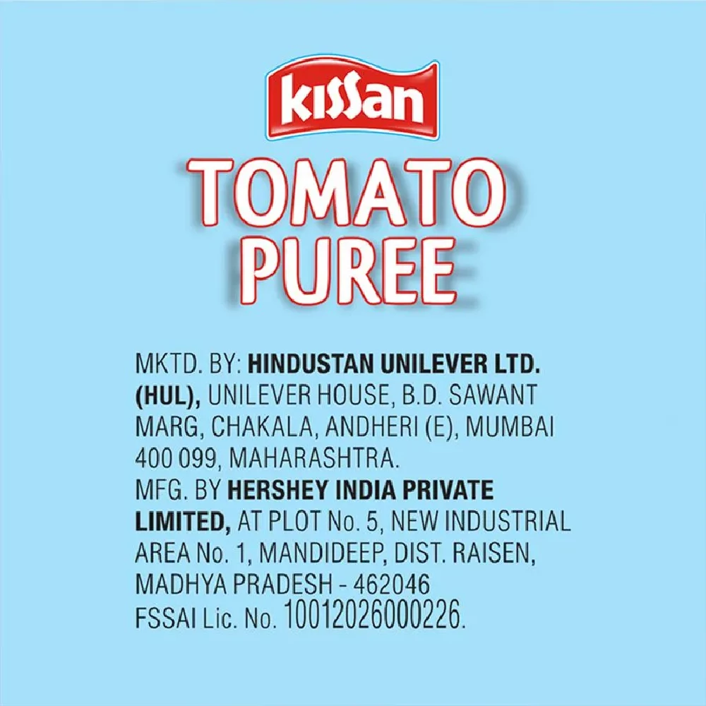 Kissan Tomato Puree, 200 g Carton-10.webp